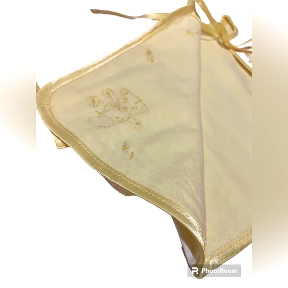 Vintage Hand Embroidered “Satin” Infants Layette Jacket with Teddy Bears - Picture 3 of 7